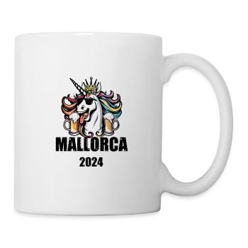 Majorque 2024 Licorne Party Drôle - Mug blanc - blanc - Droite