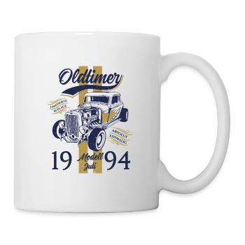 30. Geburtstag Oldtimer Juli 1994 Jahrgang 1994 - Tasse - Weiß - Rechts