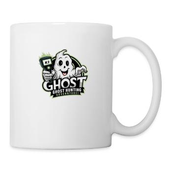 Funny ghosthunter design - Mug - white - Right