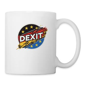 Dexit - Deutschland aus der EU - Tasse - Weiß - Rechts