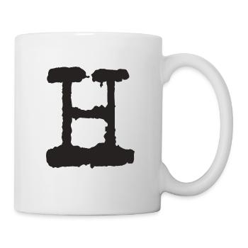 H - Tasse - Weiß - Rechts