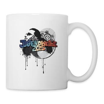 Jugendweihe 2025 Jugendweiheshirt - Tasse - Weiß - Rechts