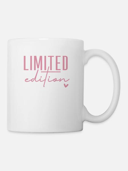 „Limited Edition“ - Tasse - Weiß