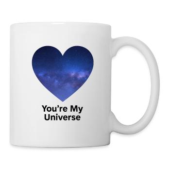 Starry Sky Heart University Design - Mug - white - Right