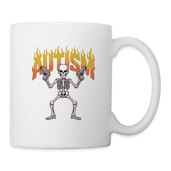 Greta Thunber, G Autismus Hemd - Tasse - Weiß - Rechts