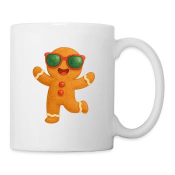 Lunettes de soleil Pain d’épices Fun - Mug blanc - blanc - Droite