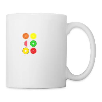 DIGITAL FRUITS - Digital Hipster fruits - Mug - white - Right