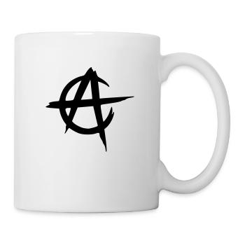 anarcho capitalism vector - Tasse - Weiß - Rechts