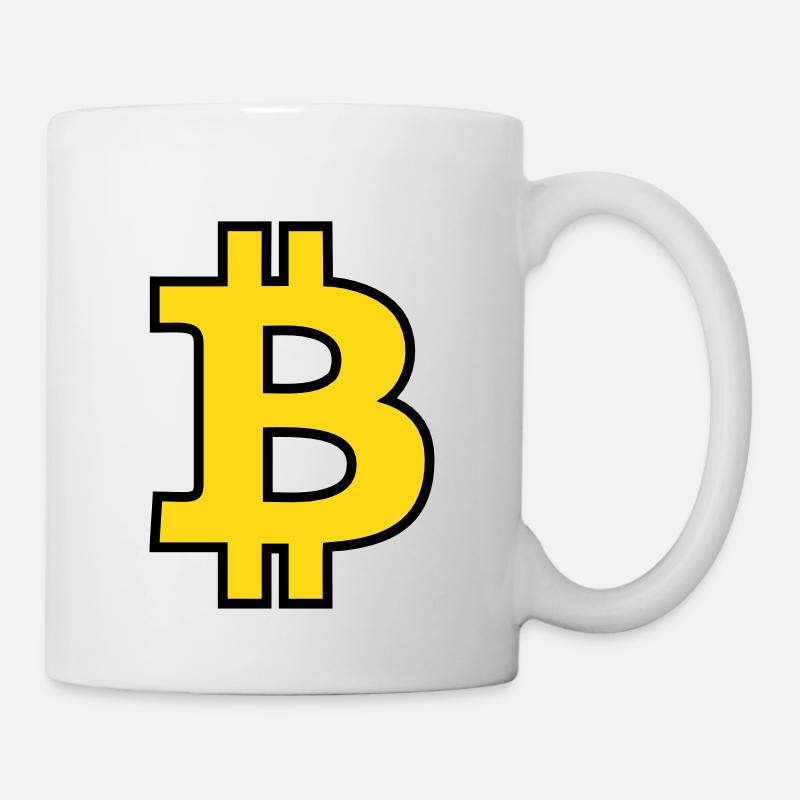 Bitcoin Satoshi Nakamoto - Tasse - Weiß