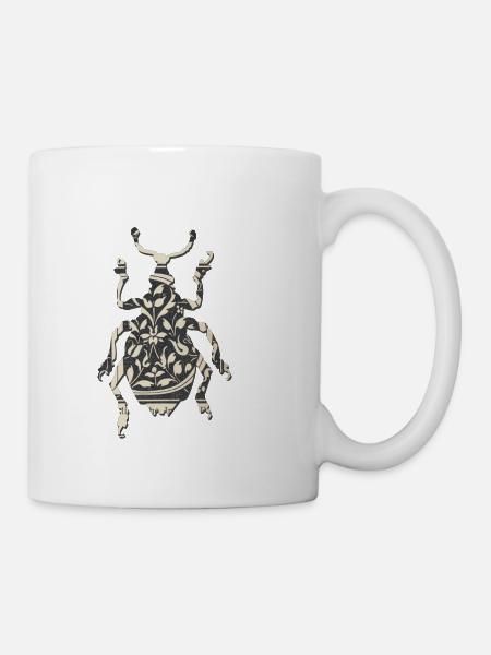 Rüsselkäfer - Tasse - Weiß