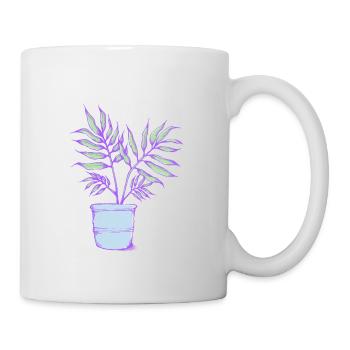Small palm tree - Mug - white - Right