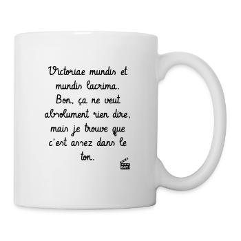 Kaameløtt - Cult Replica - Lustiges Zitat - Tasse - Weiß - Rechts