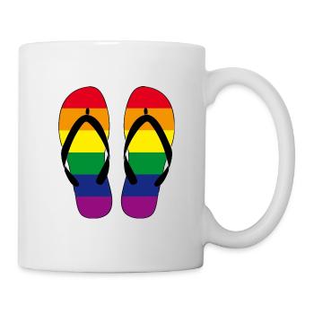 Flip Flops LGBT - Tasse - Weiß - Rechts