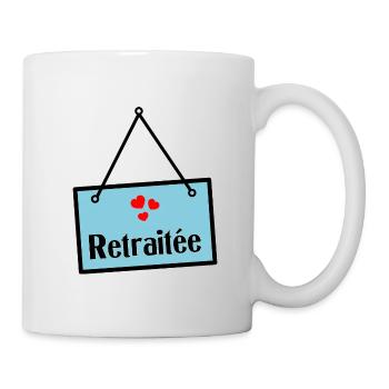 - RUHESTAND. GUTER RUHESTAND. FROHER RUHESTAND - Tasse - Weiß - Rechts