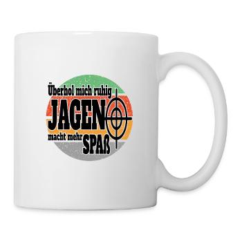Autofahrer Raser Schnell fahren - Tasse - Weiß - Rechts