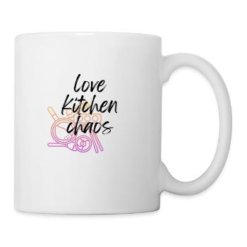 Chaos de cuisine - Mug blanc - blanc - Droite