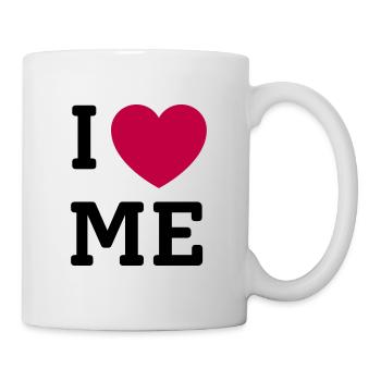 I love me - Tasse - Weiß - Rechts