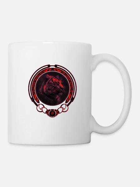 Bengaltiger Königstiger - Tasse - Weiß