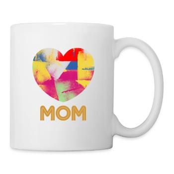 Maman - cadeau fête des mères - Mug blanc - blanc - Droite