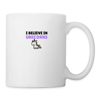 I believe in unicorns - Mug - white - Right