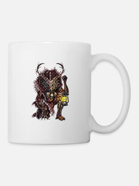 Kryptide Wendigo - Tasse - Weiß