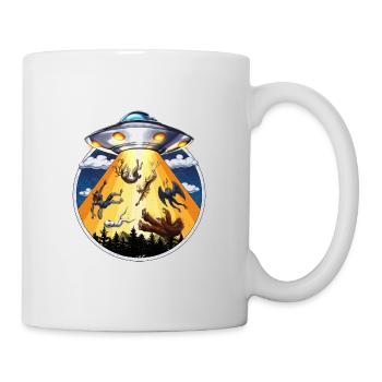 Cryptids Alien Abduction - Mug - white - Right