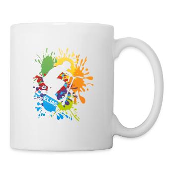 Elias Roller - Tasse - Weiß - Rechts