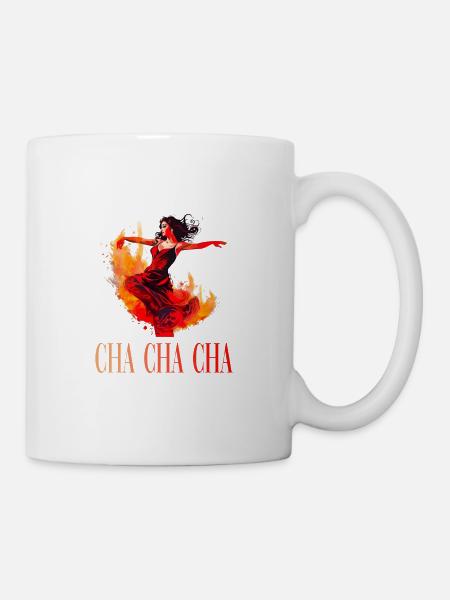 Cha Cha Cha Tanz Kubanischer Tanz Kuba Urlaub - Tasse - Weiß