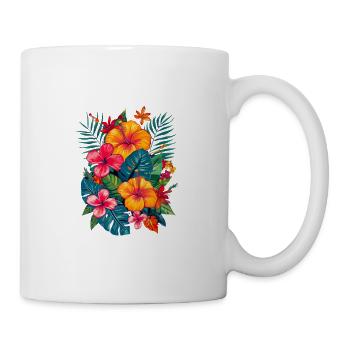 Floristin für eine Floristin - Tasse - Weiß - Rechts