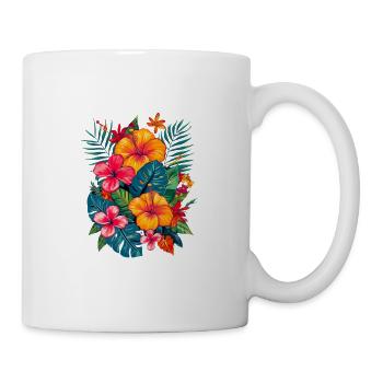 Floristin für eine Floristin - Tasse - Weiß - Rechts