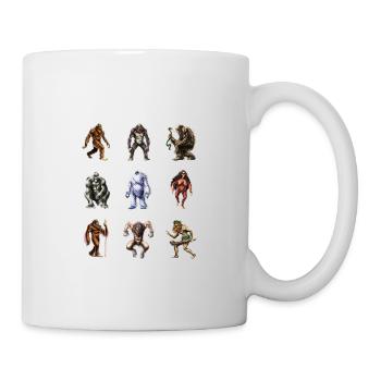 Bigfoots Of The World - Mug - white - Right