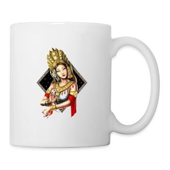 Cambodian Khmer Apsara Dancer - Mug - white - Right