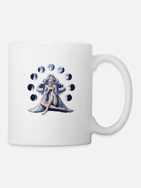 Moon Goddess - Mug - white