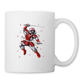 Astronaut Samurai Warrior - Mug - white - Right
