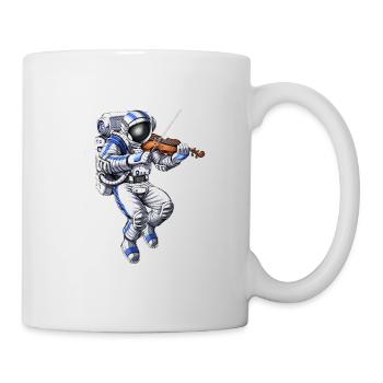 Astronaut Violin Player - Mug - white - Right