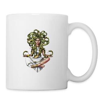 Medusa-Gorgonen-Meditation - Tasse - Weiß - Rechts