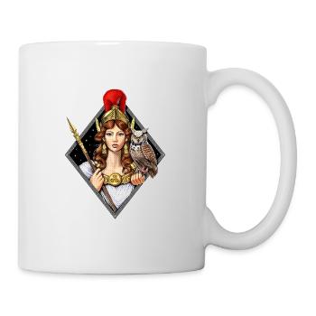 Athena Greek Goddess - Mug - white - Right