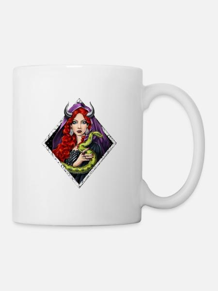 Göttin Lilith - Tasse - Weiß