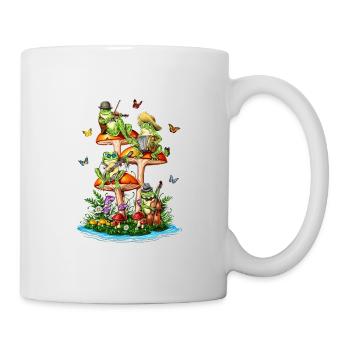 Mushroom Frogs - Mug - white - Right