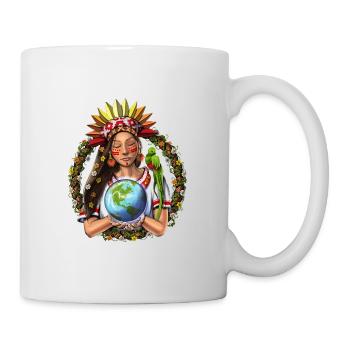 Aztec Warrior Goddess - Mug - white - Right