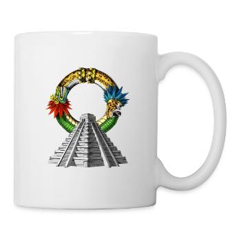 Ancient Aztec Pyramid - Mug - white - Right