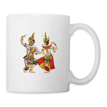 Cambodian Khmer Apsara Dance - Mug - white - Right