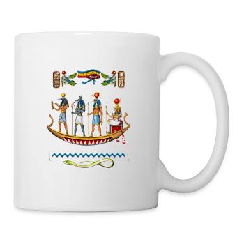 Mythologie égyptienne ancienne Dieux - Mug blanc - blanc - Droite