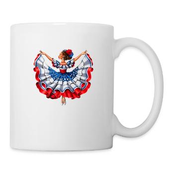 Portorico Danseuse Fille - Mug blanc - blanc - Droite