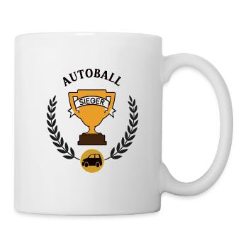 Autoball Sieger Autoballer Spieler Team Fußball - Tasse - Weiß - Rechts