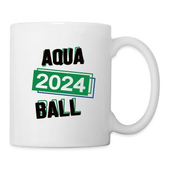 Aquaball Spieler Team Turnier Mannschaft in 2024 - Tasse - Weiß - Rechts