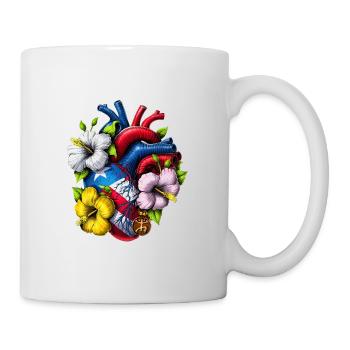 Puerto Rico Boricua Heart - Mug - white - Right