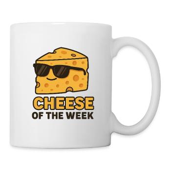 Drain de crâne de fromage de la semaine - Mug blanc - blanc - Droite