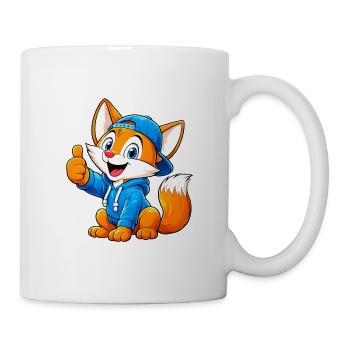 20_Miofox_Baby - Tasse - Weiß - Rechts