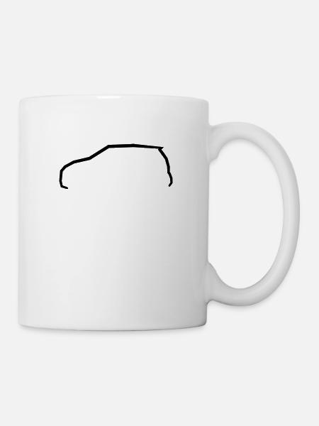 LUPO - Mug blanc - blanc